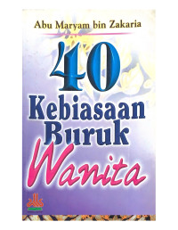 Image of 40 Kebiasaan Buruk Wanita
