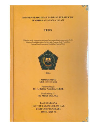 Image of Konsep Pendidikan Jasmani Perspektif Pendidikan Agama Islam