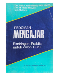 Image of Pedoman Mengajar Bimbingan Praktis Untuk Calon Guru